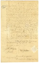 Land Comprises Southeast Quarter of Section 26, Township 55 North, Range 18 West, in the Tract Appropriated for Military Bounties in Missouri Territory